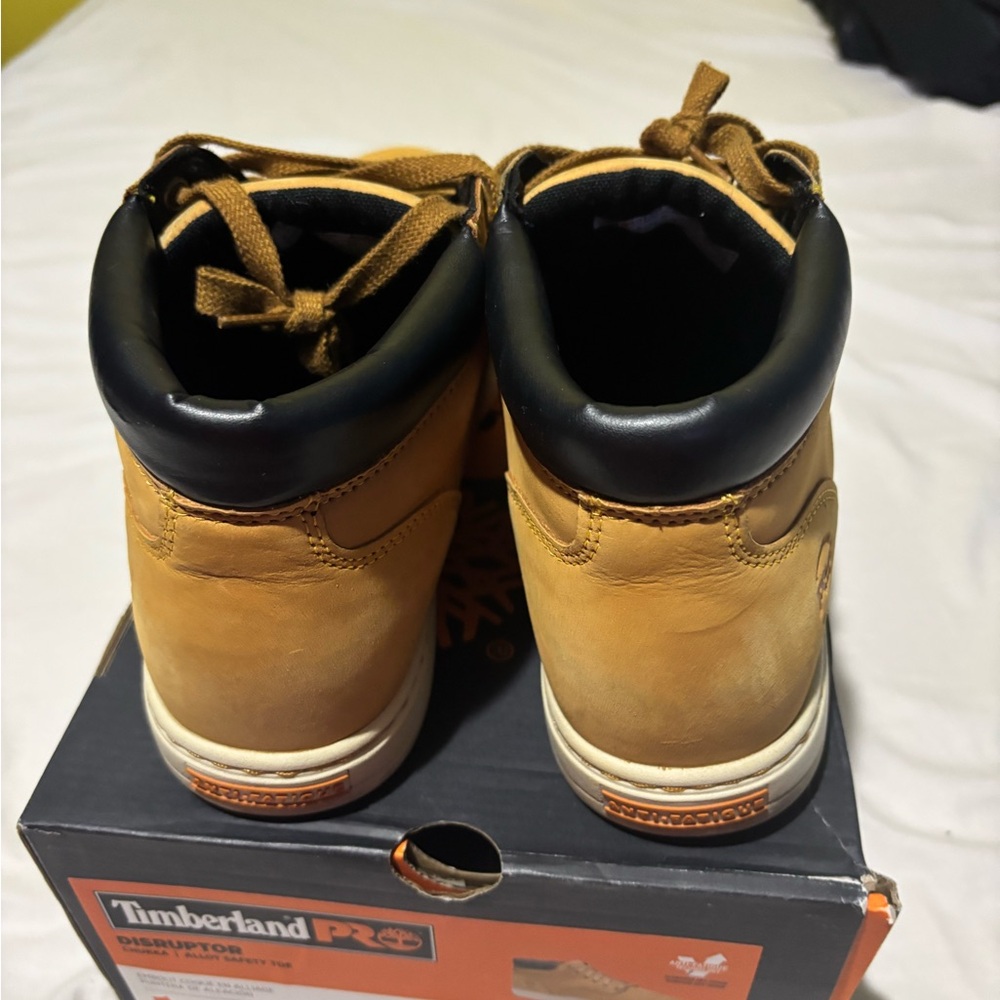 Mens Timberland PRO Tan Disprutor boots - Picture 6 of 8